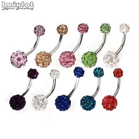 stainless steel navel rings